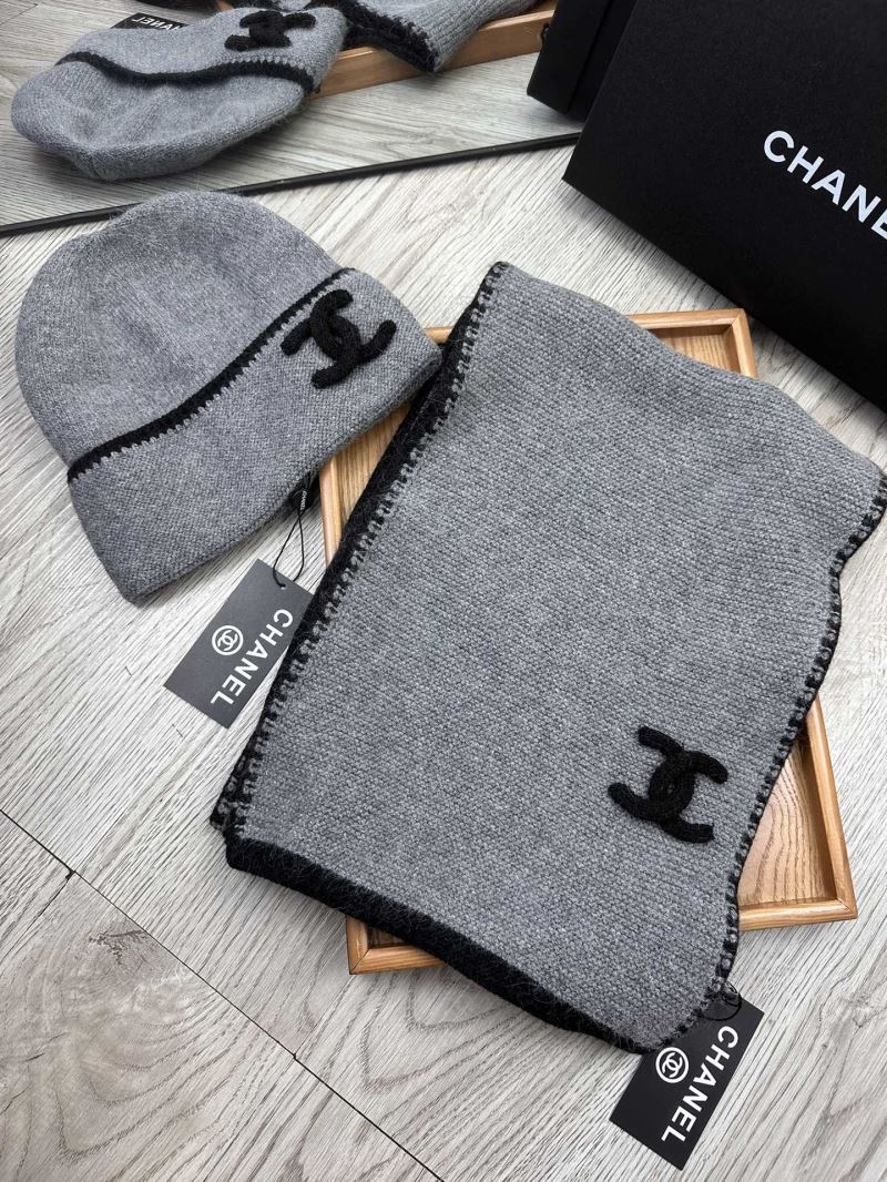 Chanel Caps Scarfs